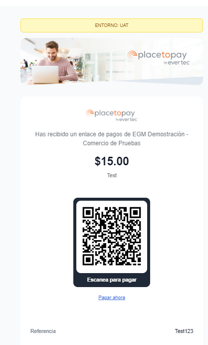 Email pay
